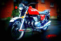Suzuki GT 380 1976 1 motorbike A4 Photo Print