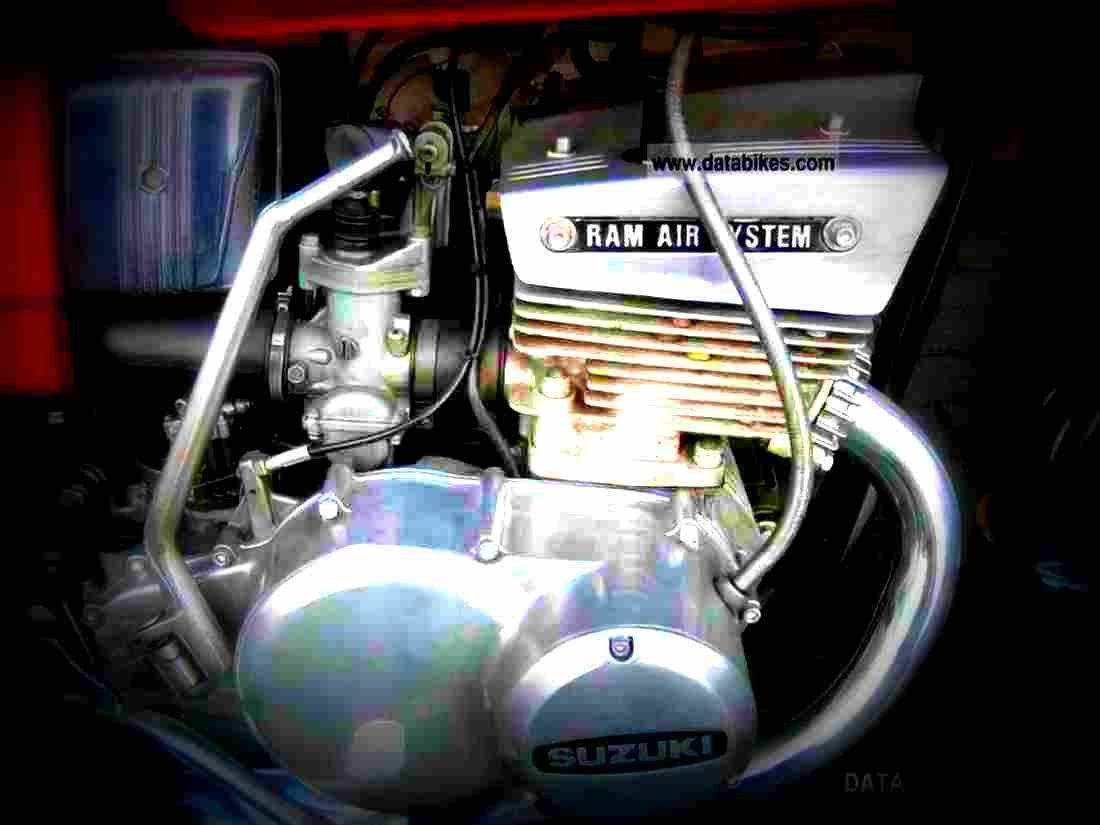 Suzuki GT 550 1975 5 motorbike A4 Photo Print