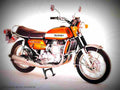 Suzuki GT 750 1973 2 motorbike A4 Photo Print
