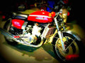Suzuki GT 750 1975 1 motorbike A4 Photo Print
