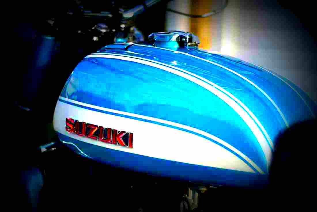 Suzuki GT 750 J 1971 1 motorbike A4 Photo Print