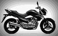 Suzuki GW250 2017 3 motorbike A4 Photo Print