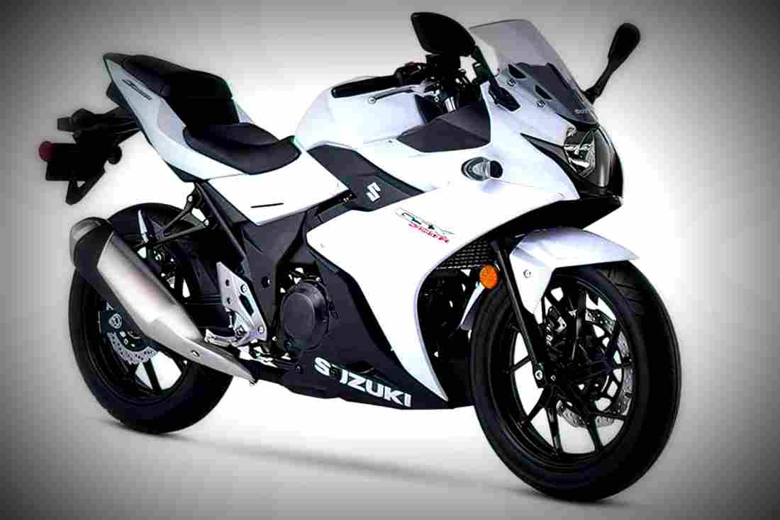Suzuki GW250 2018 1 motorbike A4 Photo Print