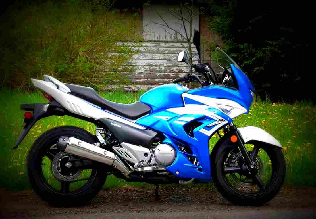 Suzuki GW250F 2017 2 motorbike A4 Photo Print