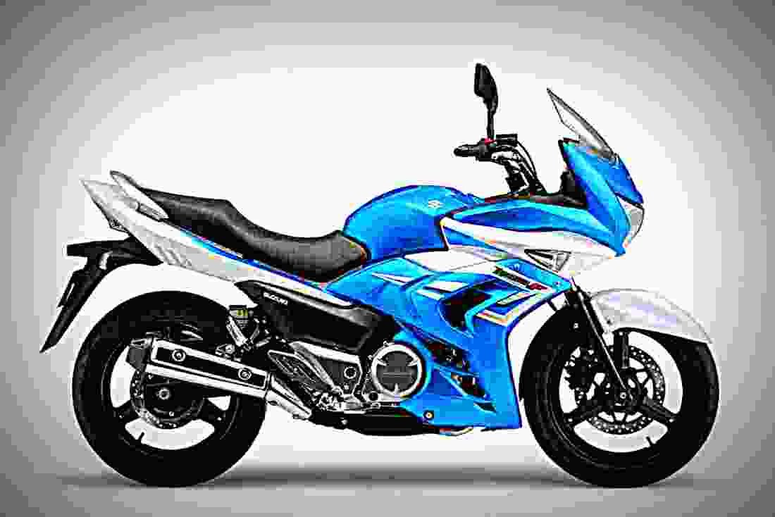 Suzuki GW250F 2018 1 motorbike A4 Photo Print