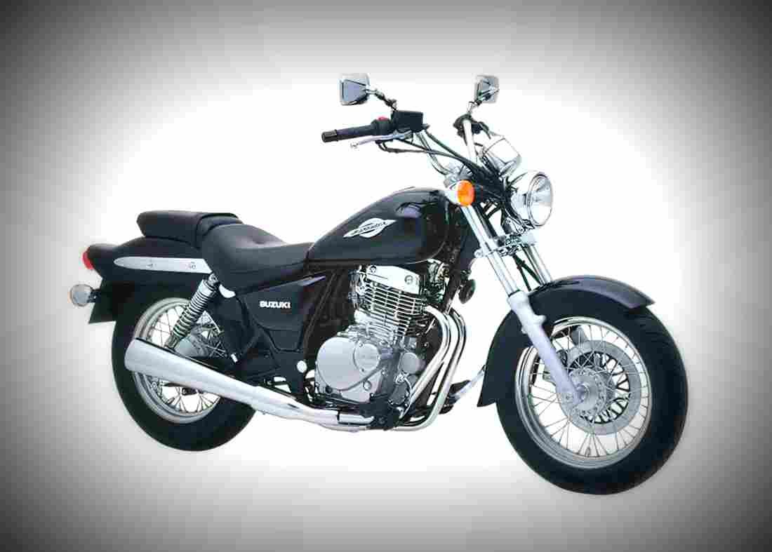 Suzuki GZ 250 2009 5 motorbike A4 Photo Print