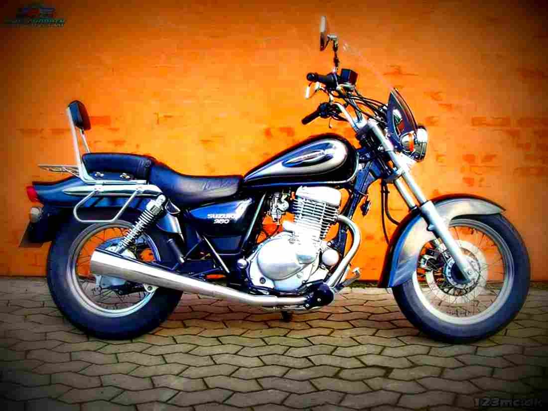 Suzuki GZ 250 Marauder 2002 3 motorbike A4 Photo Print