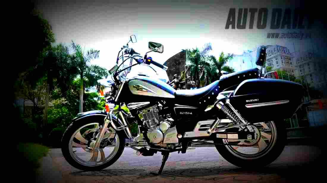Suzuki GZ150 A GZ150 A 4 motorbike A4 Photo Print