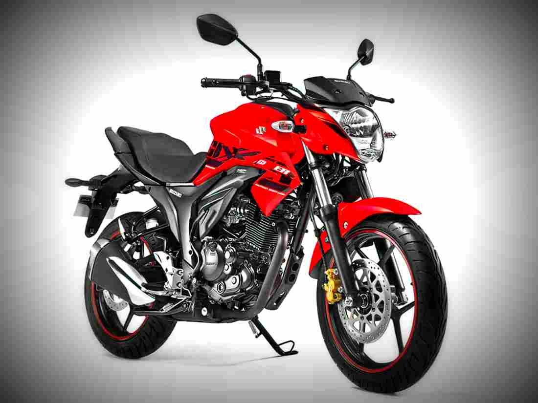 Suzuki Gixxer 2017 1 motorbike A4 Photo Print
