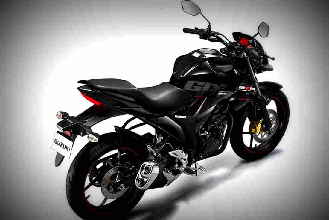 Suzuki Gixxer 2017 2 motorbike A4 Photo Print