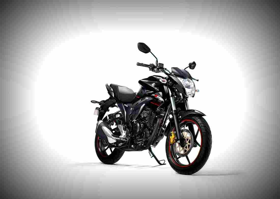 Suzuki Gixxer 2017 3 motorbike A4 Photo Print