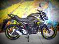 Suzuki Gixxer 2018 2 motorbike A4 Photo Print