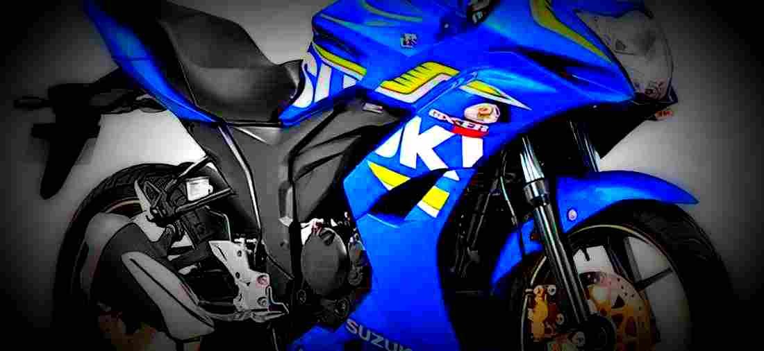 Suzuki Gixxer SF 2017 1 618x284 motorbike A4 Photo Print