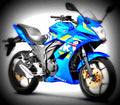 Suzuki Gixxer SF 2017 1 motorbike A4 Photo Print