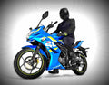 Suzuki Gixxer SF 2017 4 motorbike A4 Photo Print