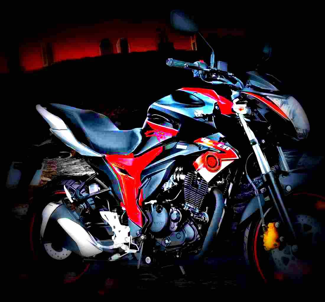 Suzuki Gixxer SP 2017 1 motorbike A4 Photo Print