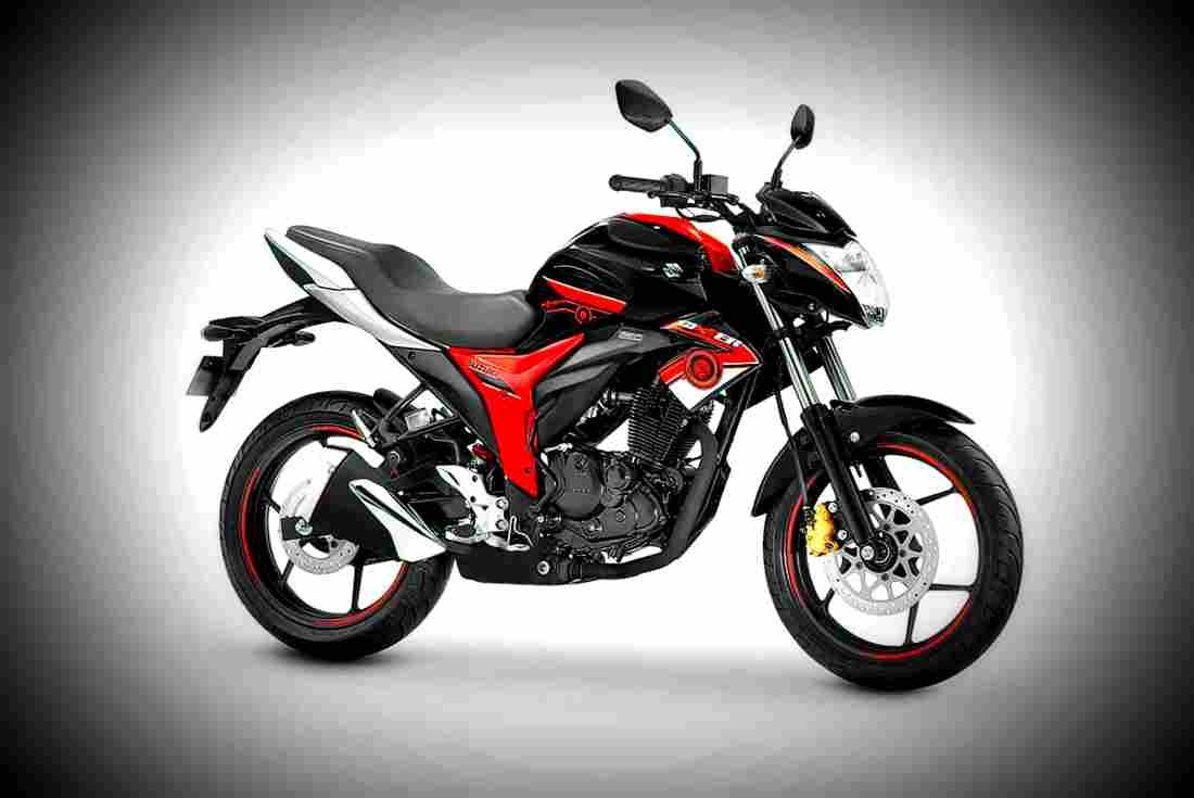 Suzuki Gixxer SP 2017 2 motorbike A4 Photo Print