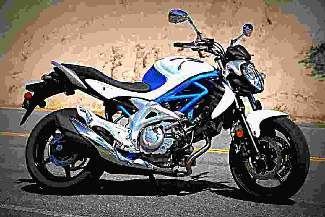 Suzuki Gladius 400 2017 1 motorbike A4 Photo Print