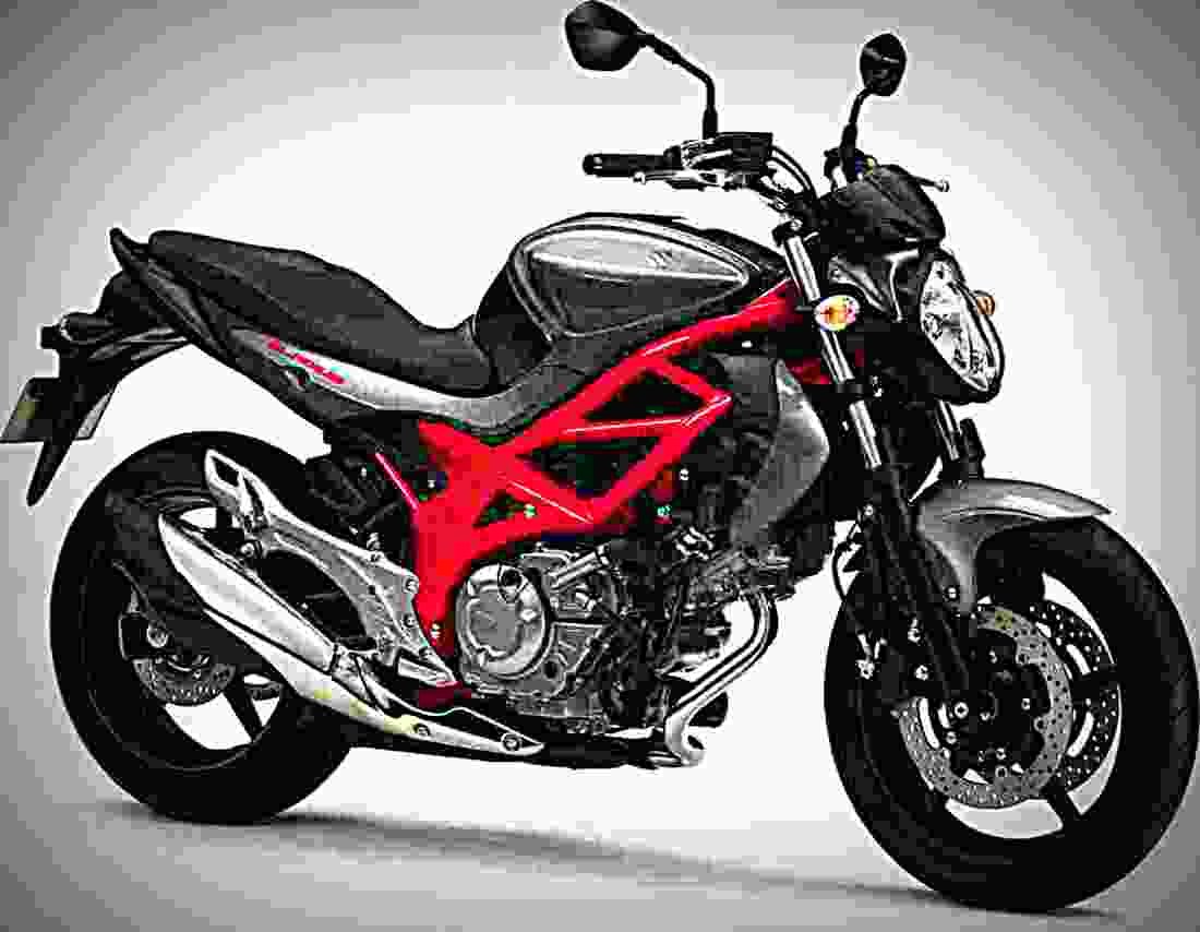 Suzuki Gladius 400 2017 3 motorbike A4 Photo Print