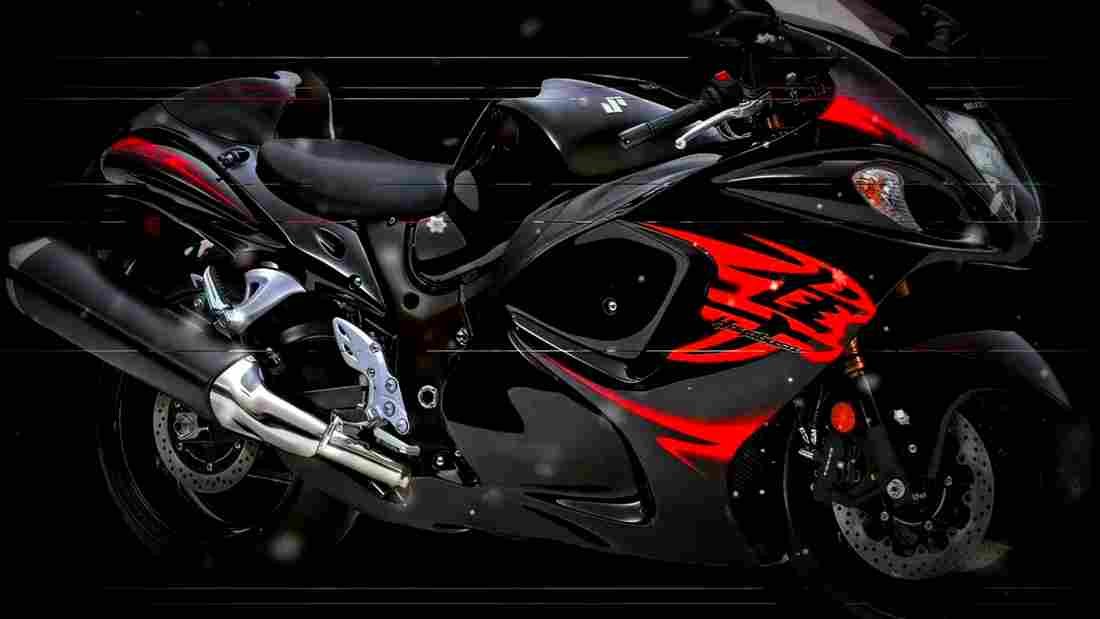 Suzuki Hayabusa Z 2017 2 motorbike A4 Photo Print