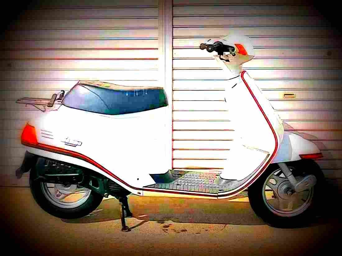 Suzuki Hi Up 1986 2 motorbike A4 Photo Print