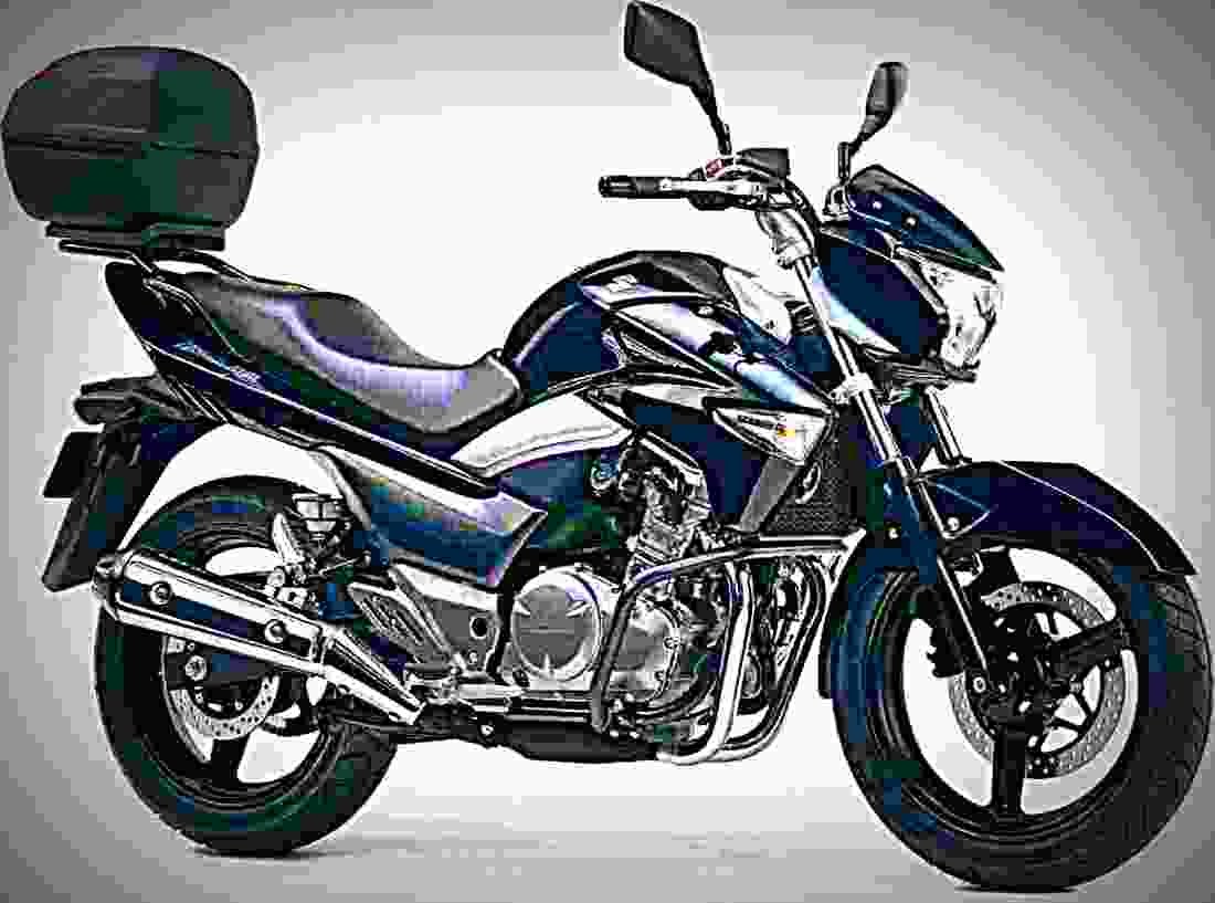 Suzuki Inazuma 250 2017 3 motorbike A4 Photo Print