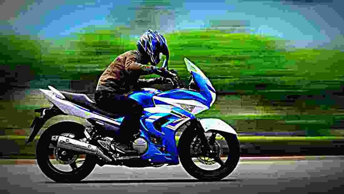 Suzuki Inazuma 250F 2017 2 motorbike A4 Photo Print
