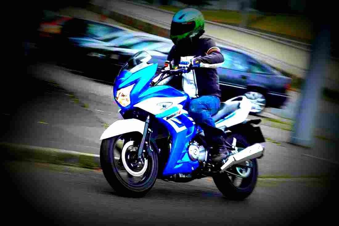 Suzuki Inazuma 250F 2017 4 motorbike A4 Photo Print