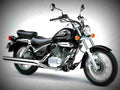 Suzuki Intruder 125 2000 3 motorbike A4 Photo Print
