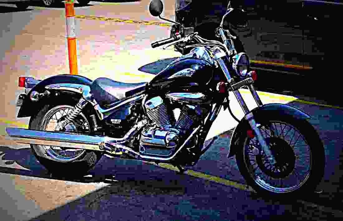Suzuki Intruder 250LC 2017 4 motorbike A4 Photo Print