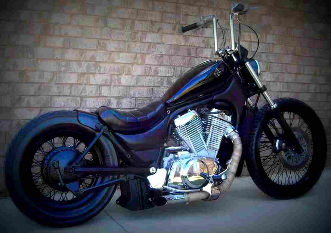 Suzuki Intruder 400 1994 2 motorbike A4 Photo Print