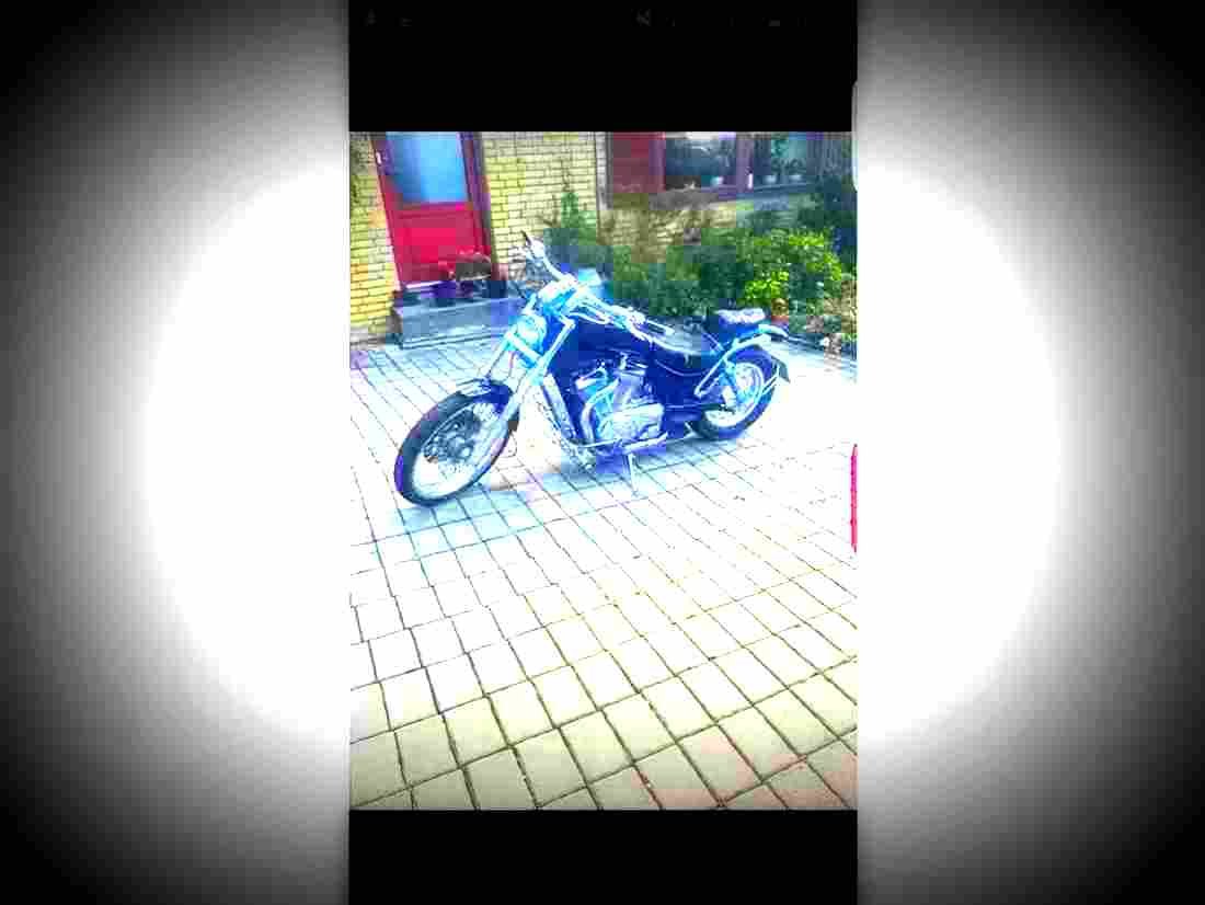 Suzuki Intruder 400 1994 6 motorbike A4 Photo Print