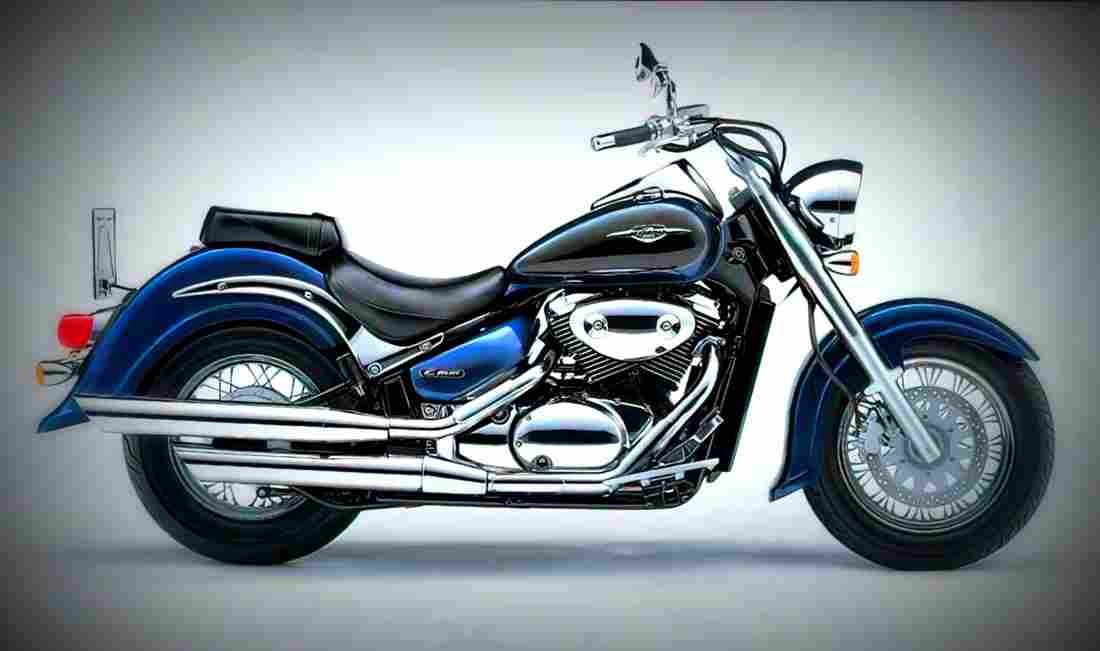 Suzuki Intruder Classic 800 800 2 motorbike A4 Photo Print