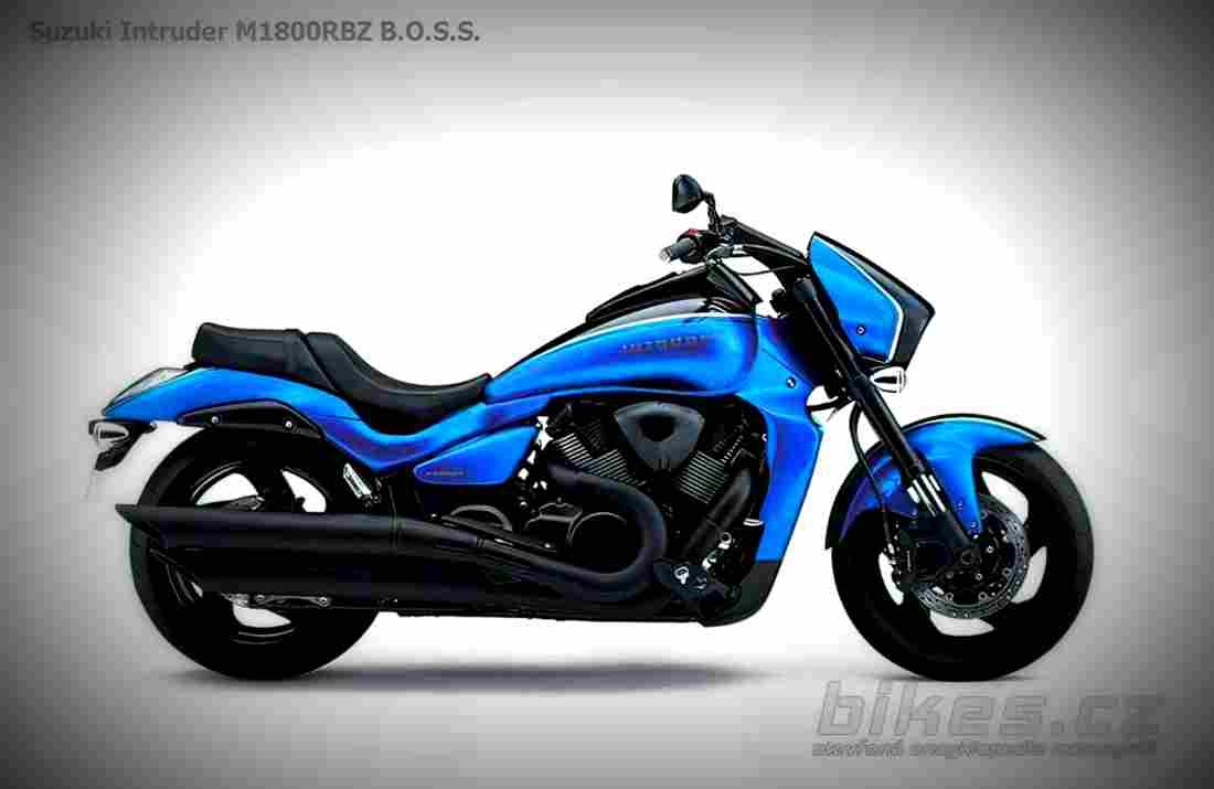 Suzuki Intruder M1800RBZ B O S S 2017 2 motorbike A4 Photo Print