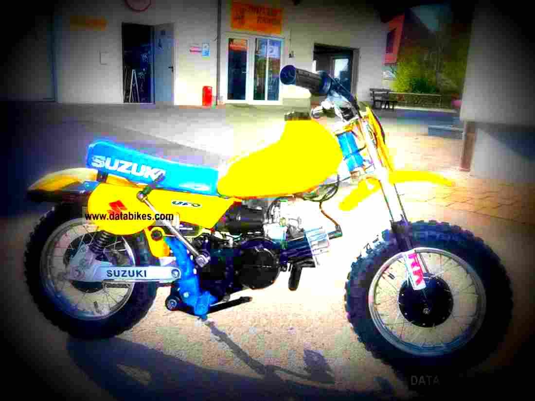 Suzuki JR 50 2002 5 motorbike A4 Photo Print