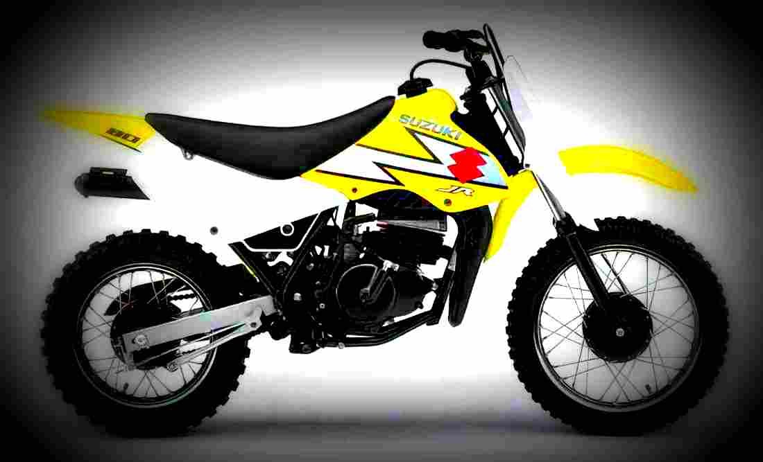Suzuki JR 80 2003 5 motorbike A4 Photo Print