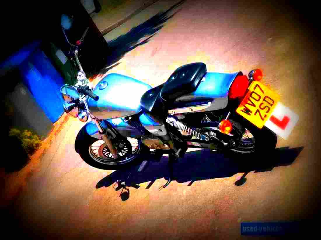 Suzuki JR80 2018 4 motorbike A4 Photo Print