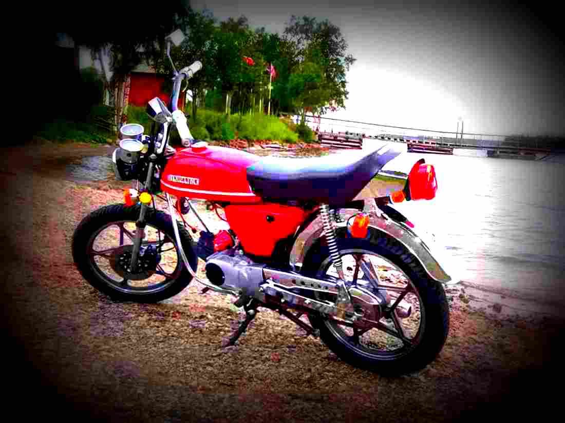 Suzuki K50 K50 3 motorbike A4 Photo Print