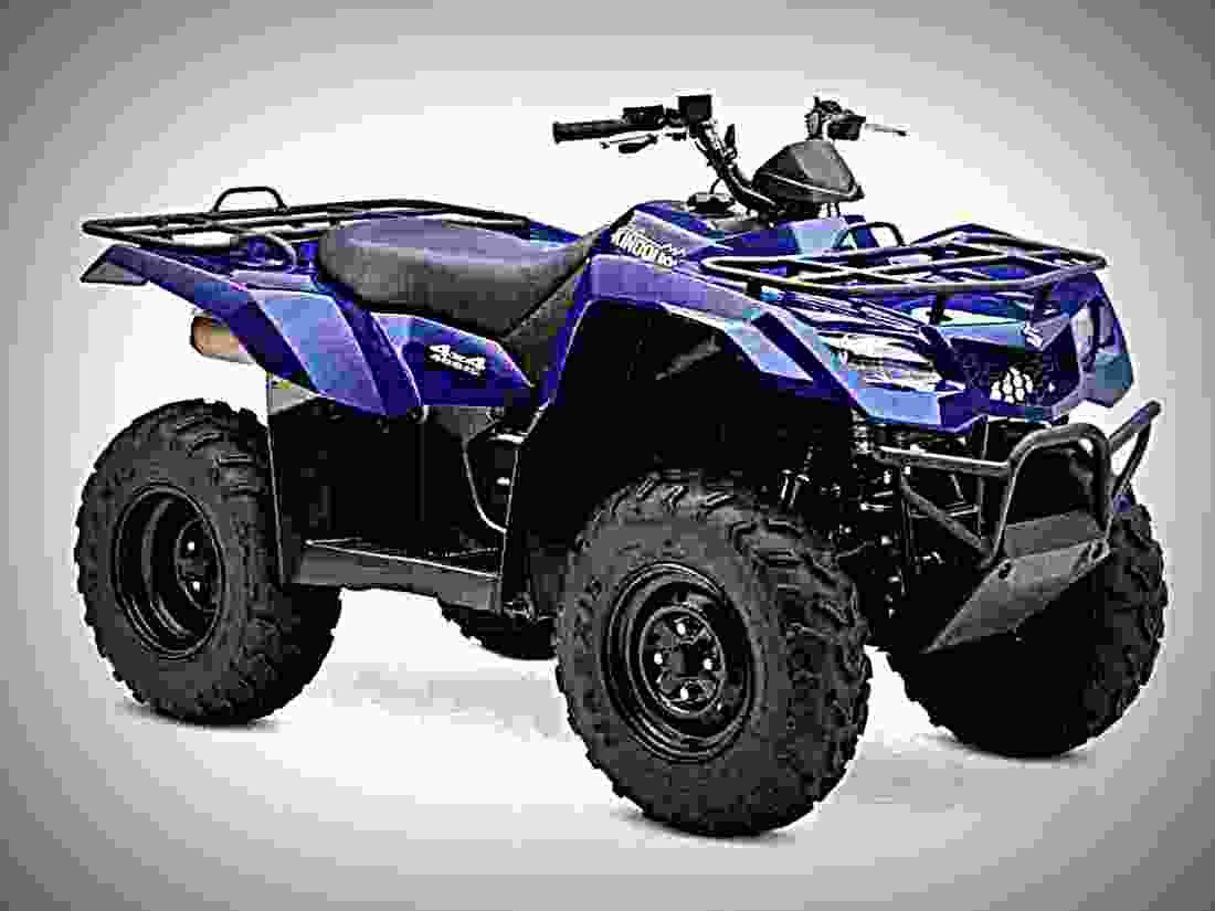 Suzuki KING QUAD 2000 3 motorbike A4 Photo Print