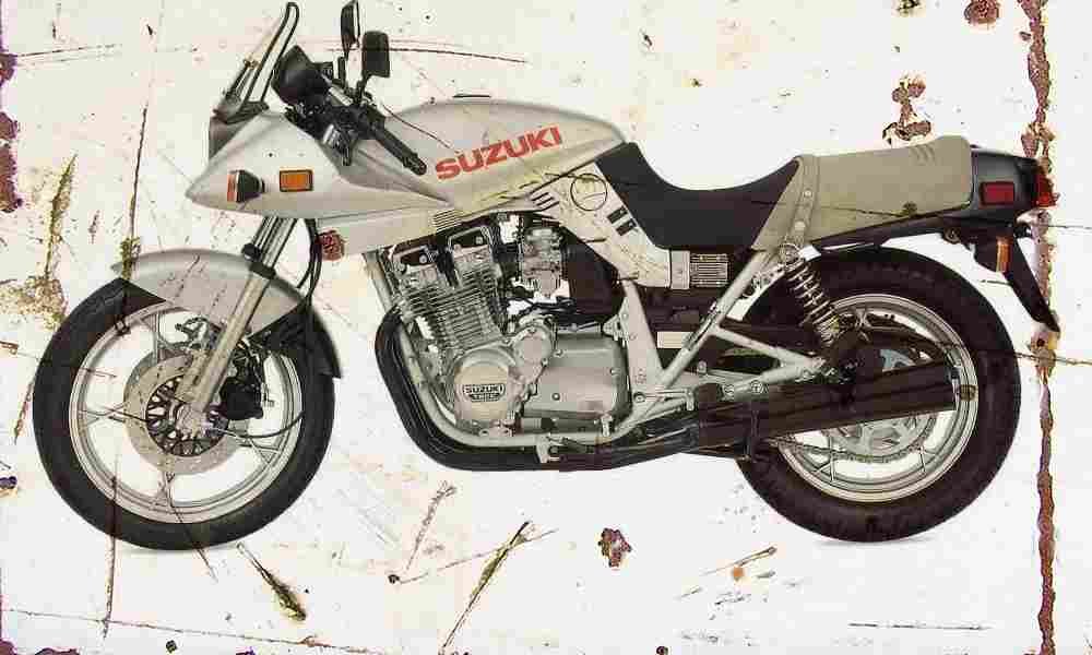 Suzuki Katana 1000 1982 Aged Vintage A4 Photo Print