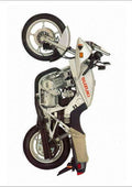 Suzuki Katana 1000 1982 aged A4 Photo Print