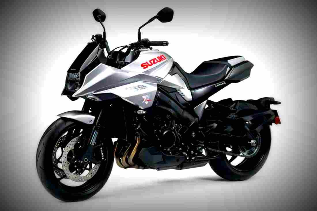 Suzuki Katana 2019 2 motorbike A4 Photo Print