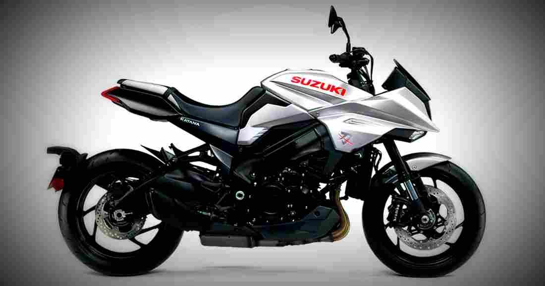 Suzuki Katana 2019 3 motorbike A4 Photo Print