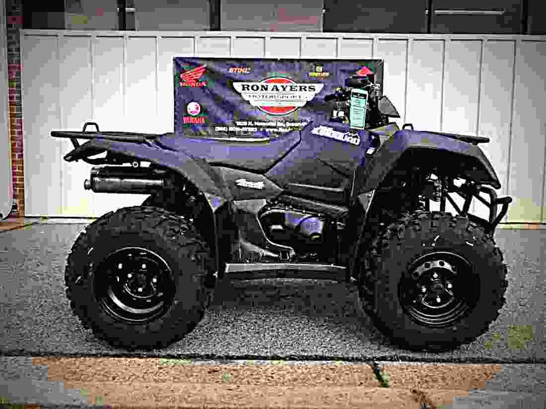 Suzuki KingQuad 300 2018 2 motorbike A4 Photo Print