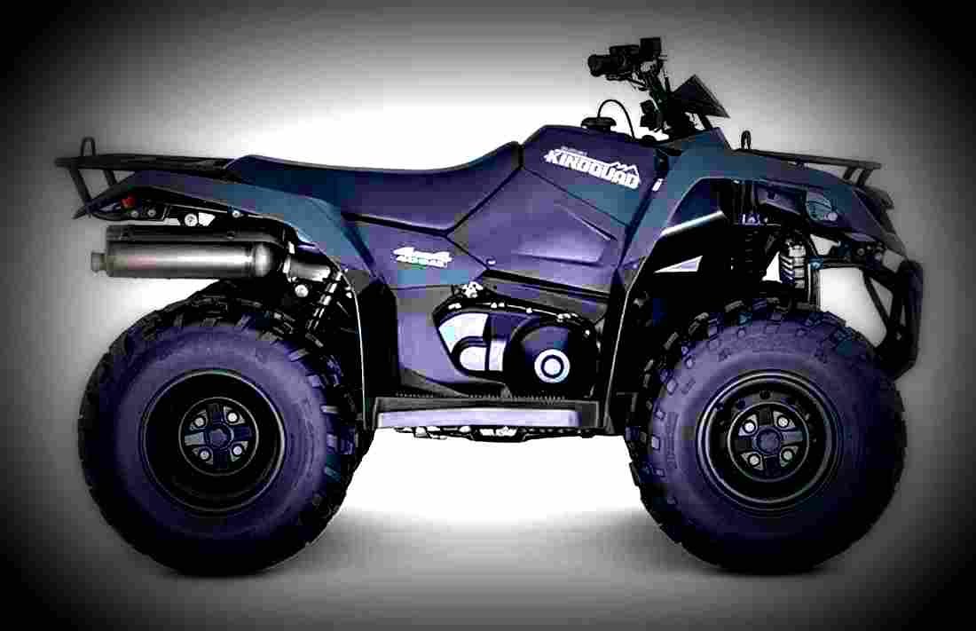 Suzuki KingQuad 400ASi 2018 3 motorbike A4 Photo Print