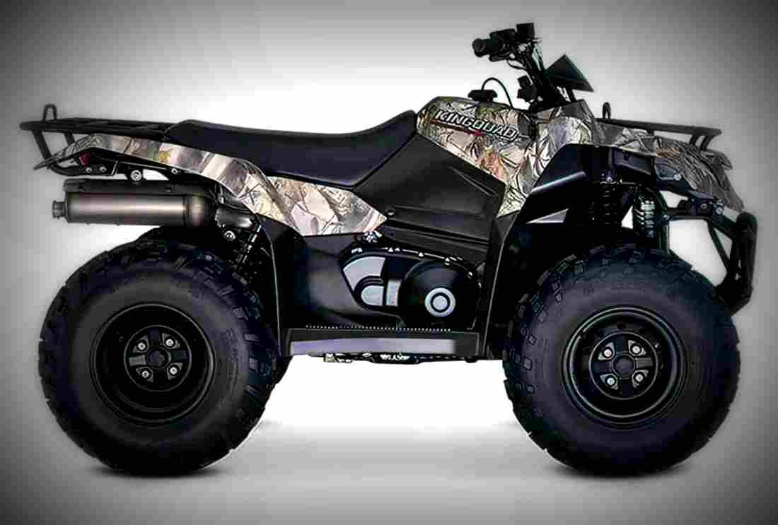 Suzuki KingQuad 400ASi 2019 3 motorbike A4 Photo Print