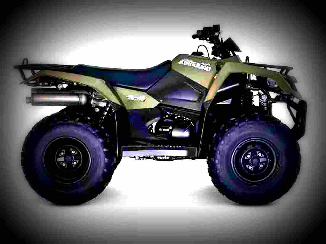 Suzuki KingQuad 400FSi 2017 2 motorbike A4 Photo Print