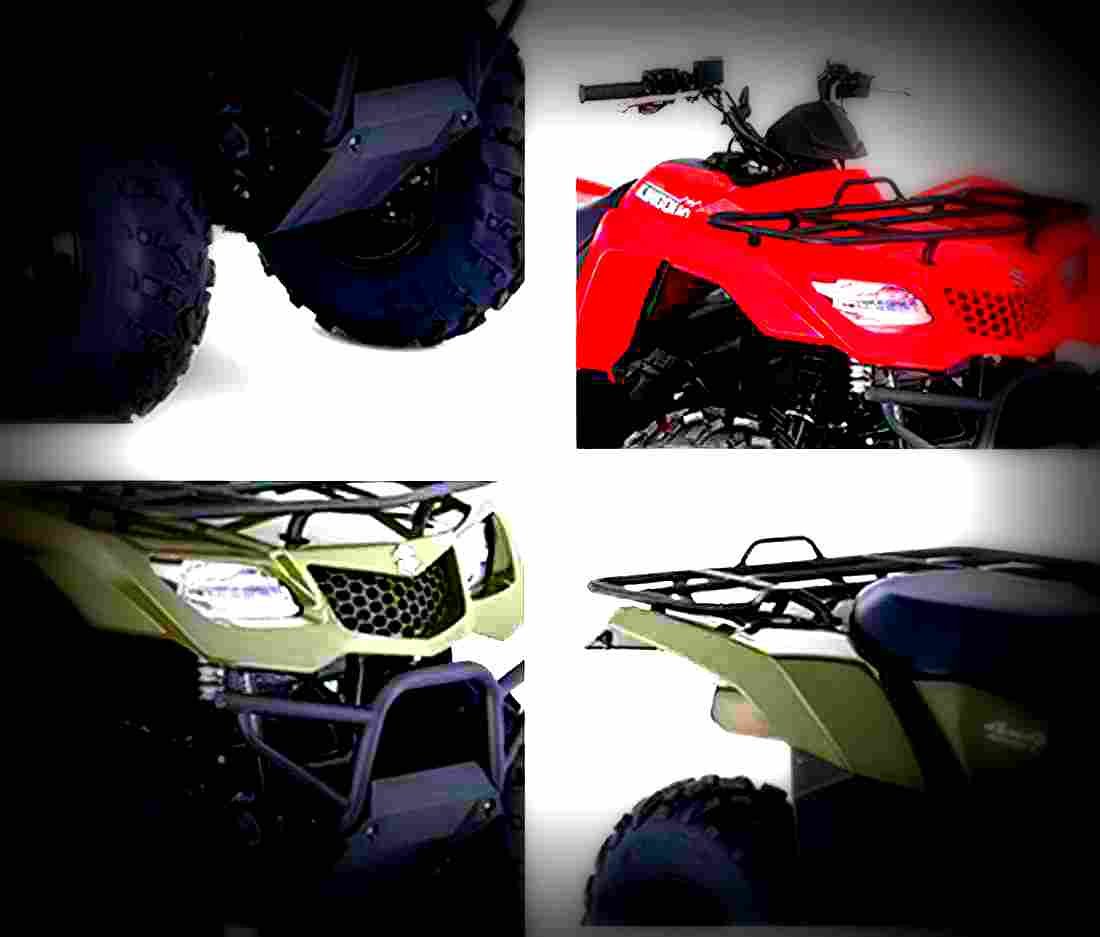 Suzuki KingQuad 400FSi 2018 1 motorbike A4 Photo Print