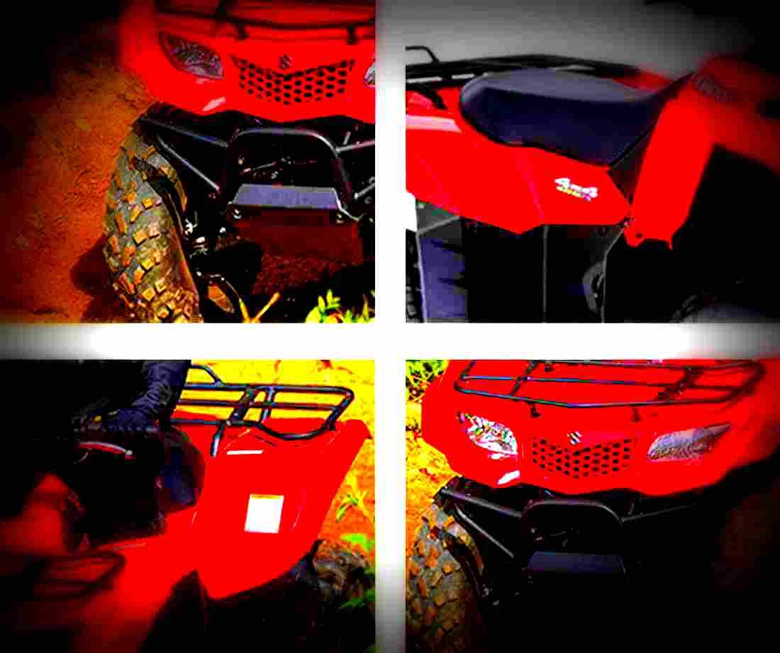 Suzuki KingQuad 400FSi 2018 4 motorbike A4 Photo Print