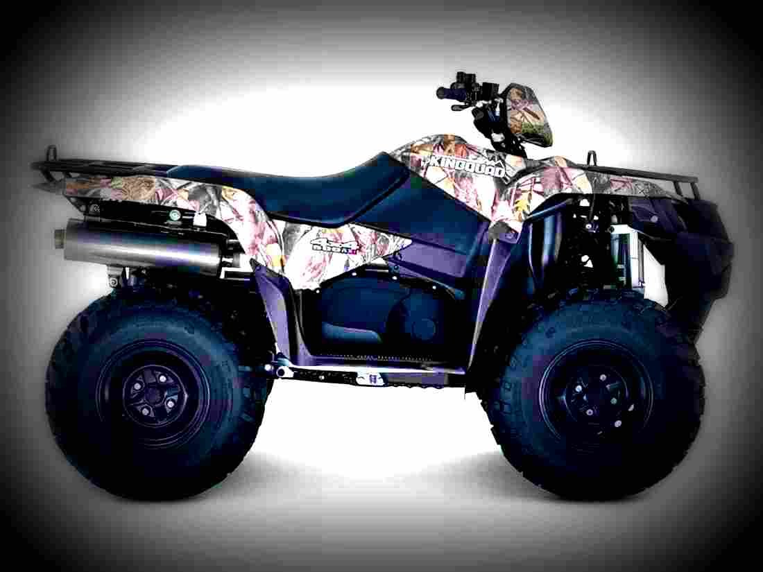 Suzuki KingQuad 500AXi 2017 2 motorbike A4 Photo Print